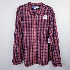 Old Navy #417092 Regular-Fit Built-in Flex Patterned Everyday Shirt NWT XXL